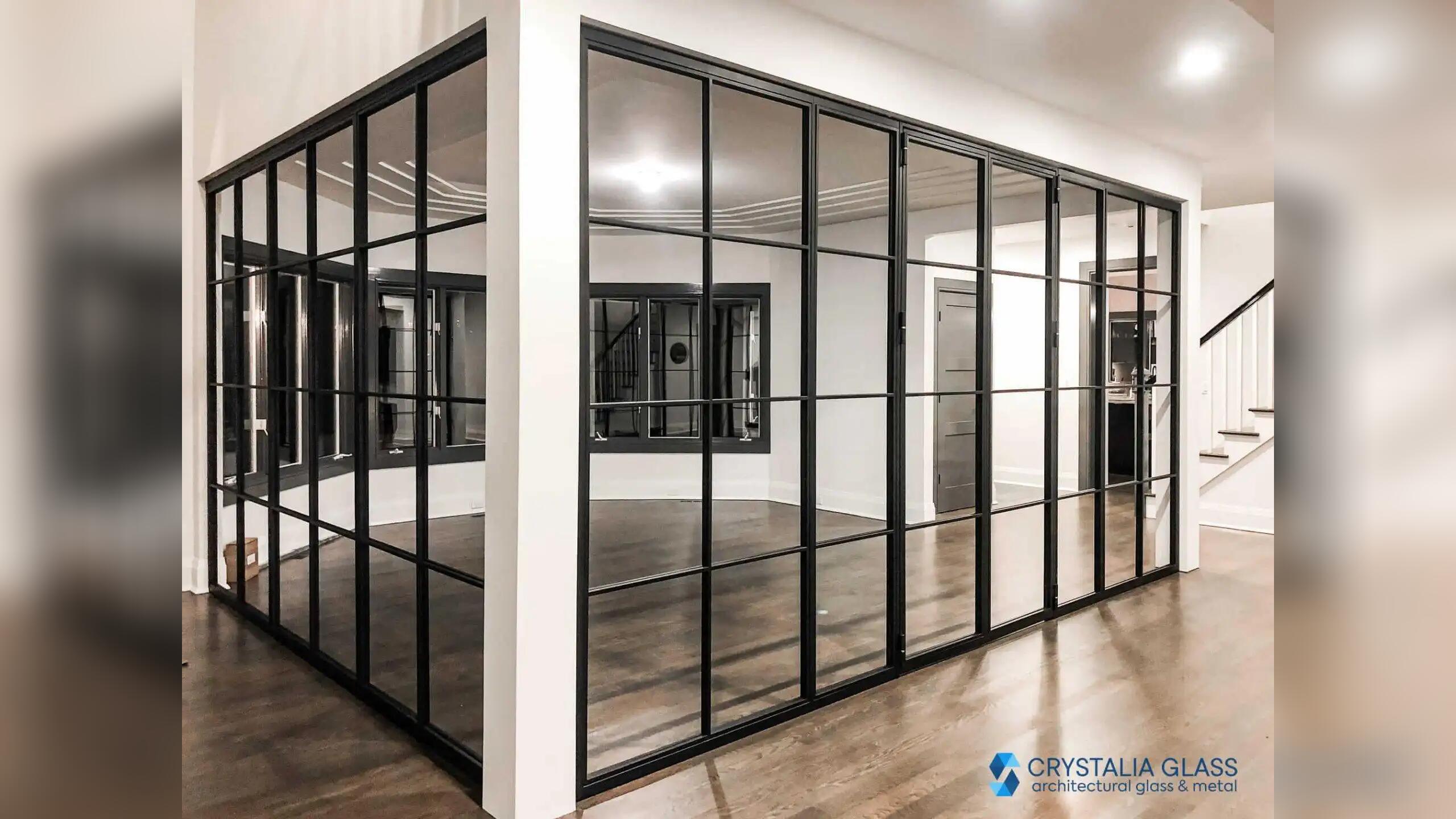 Steel Partition – Swing Doors