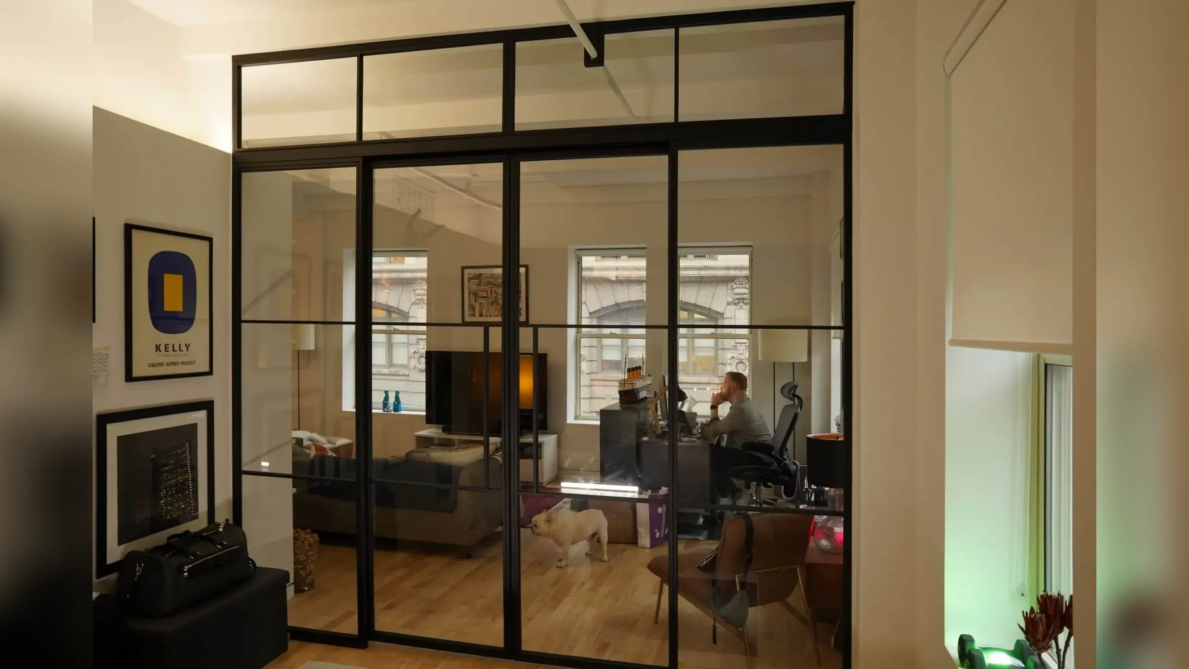 Steel Partitions – Swing Doors