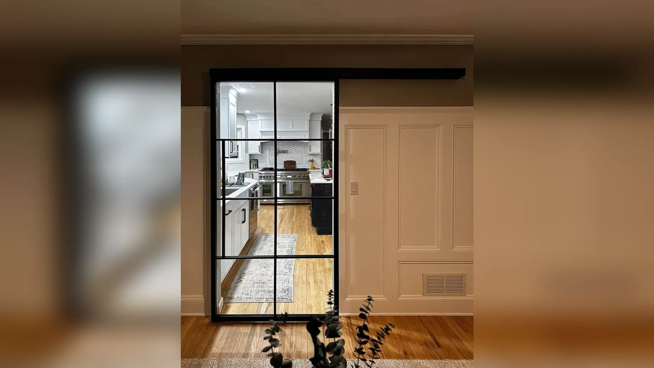 Steel Partition – Sliding Doors