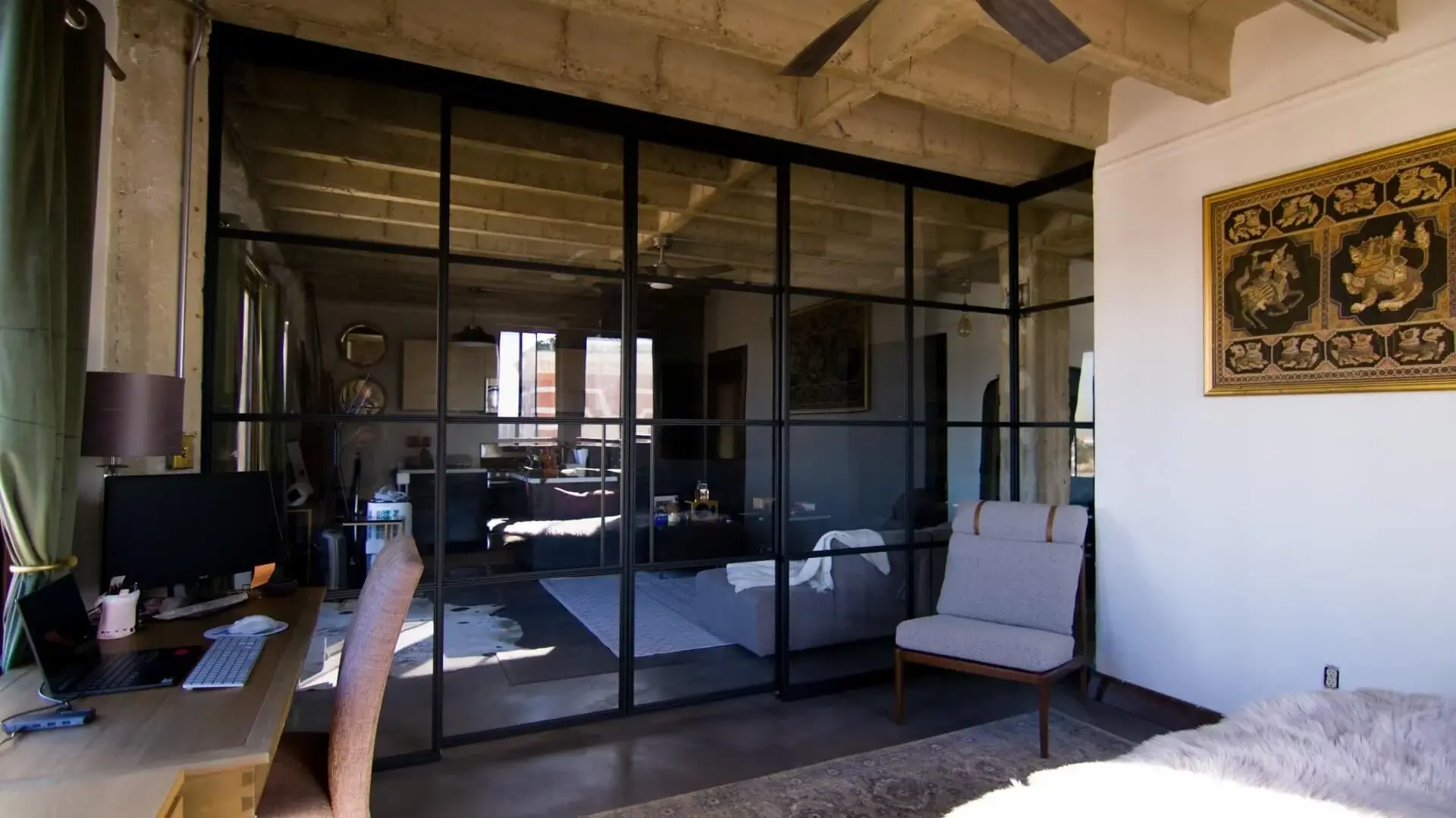 Steel Partition – Sliding