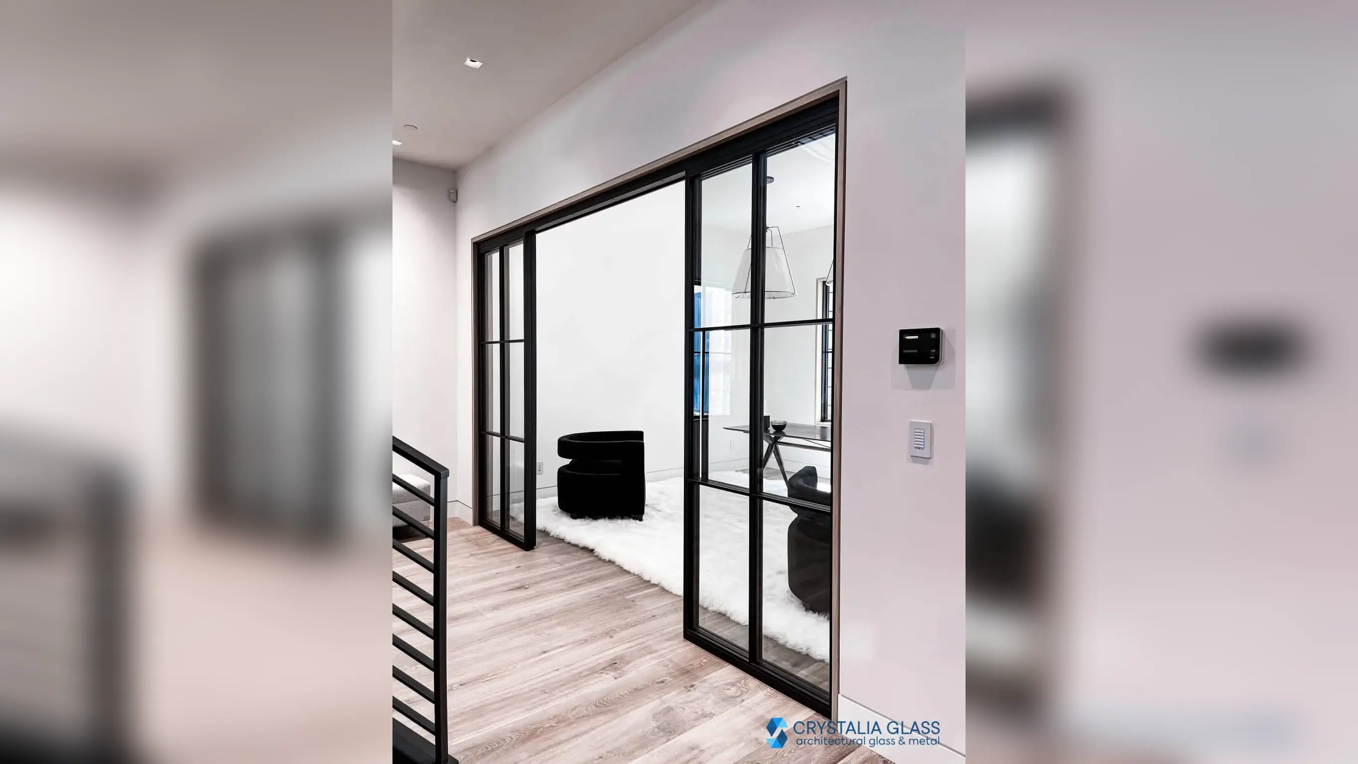 Steel Partition – Sliding Doors