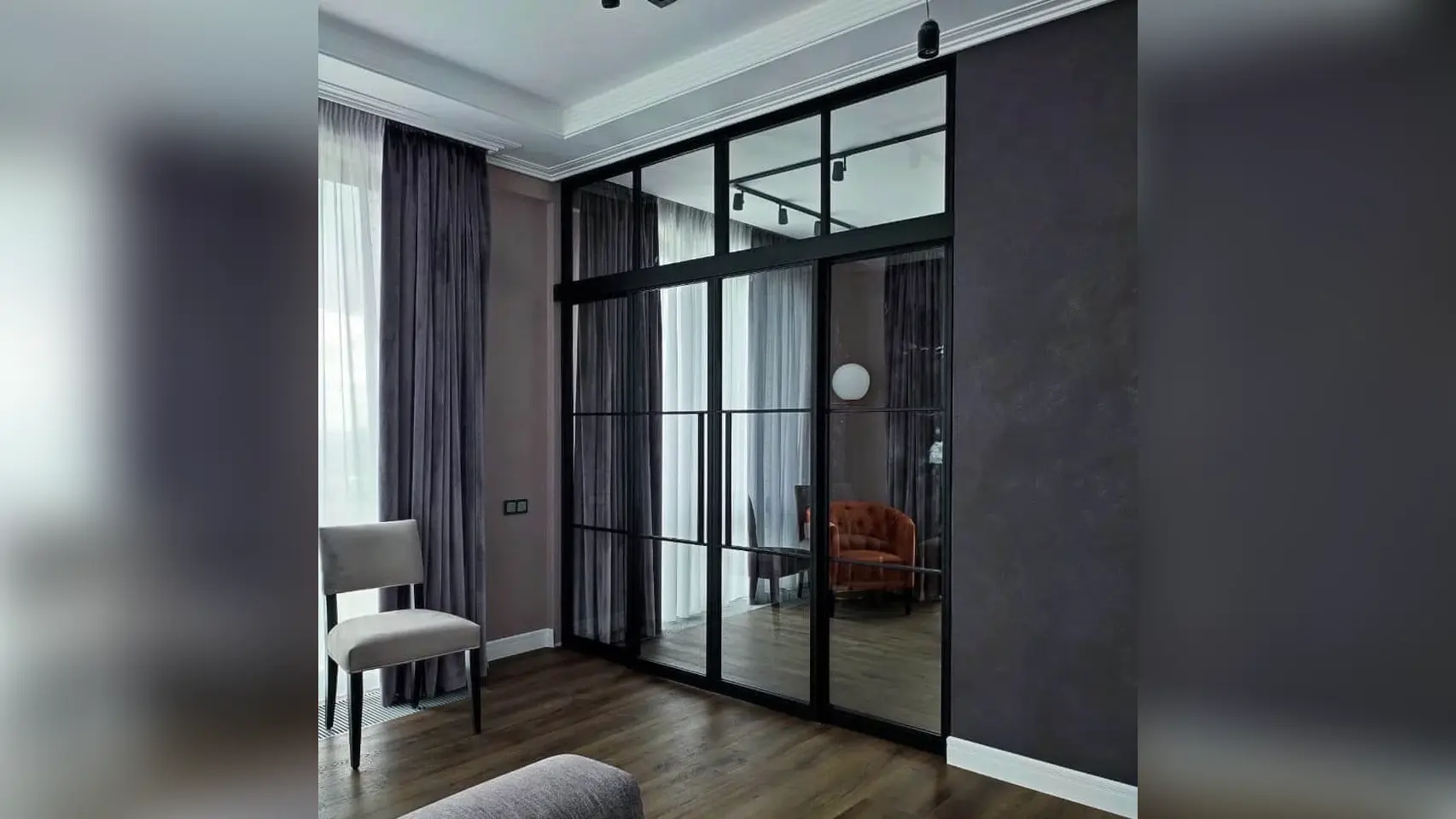 Steel Partition – Sliding Doors