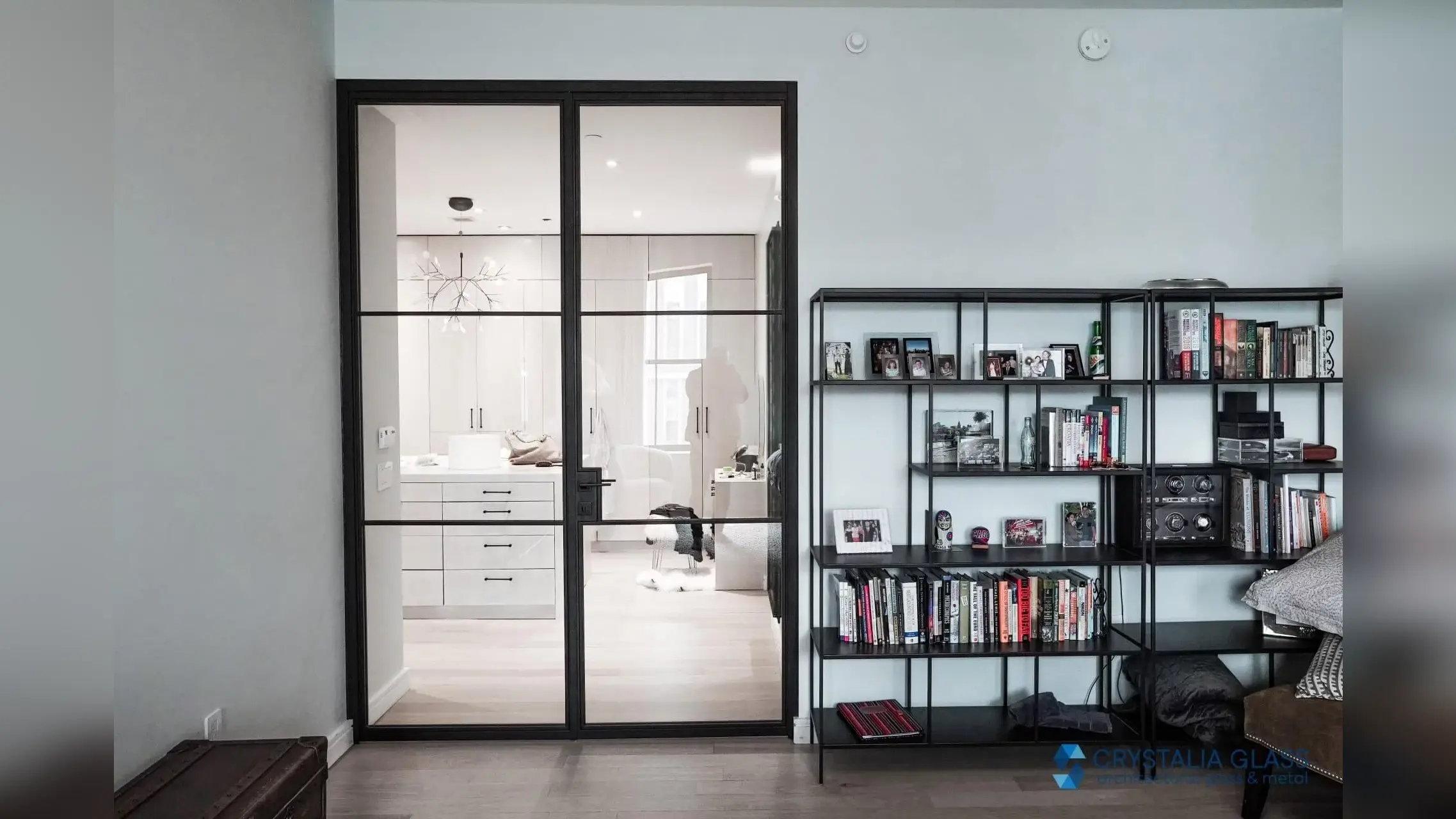 Steel Partition – Swing Doors