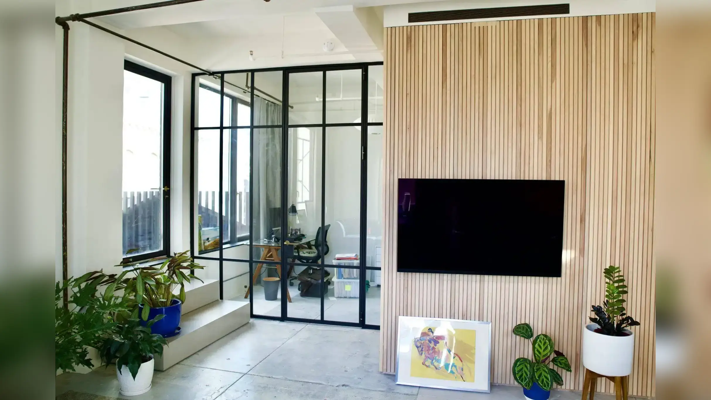 Steel Partition – Swing Doors
