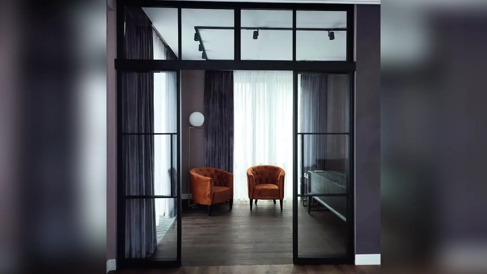 Steel Partition – Sliding Doors