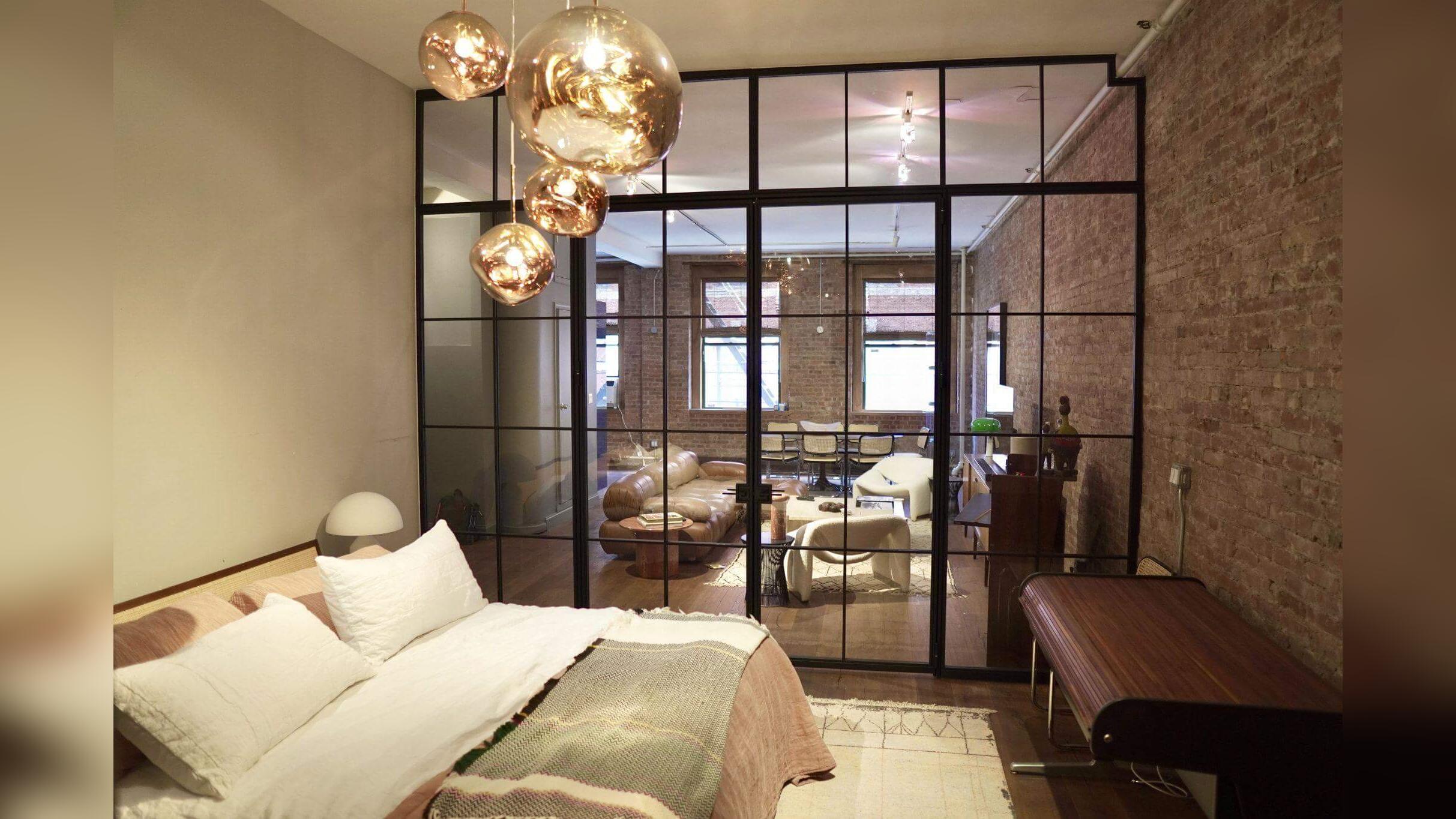 Steel partition – Swing Doors