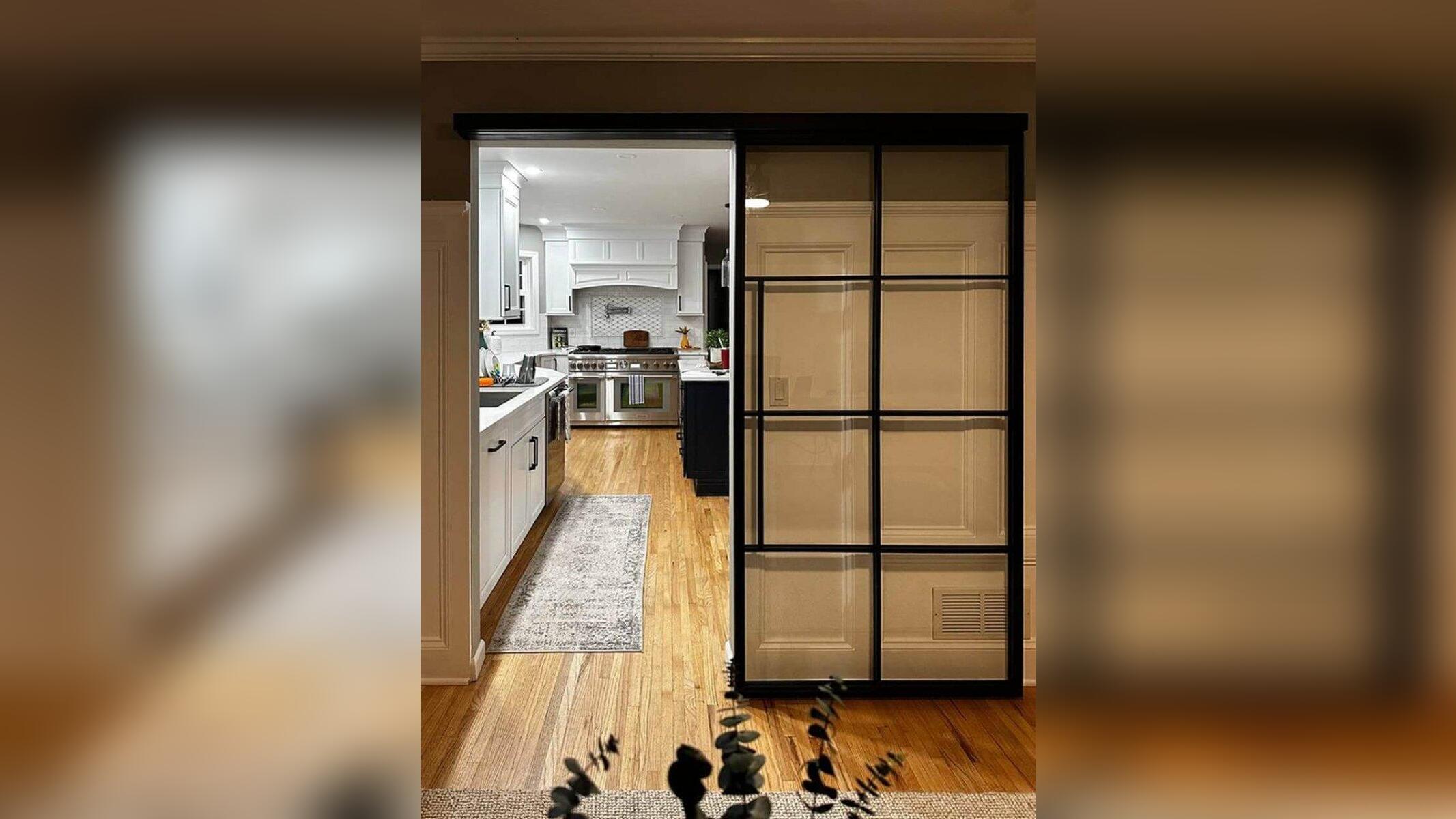 Steel Partition – Sliding Doors