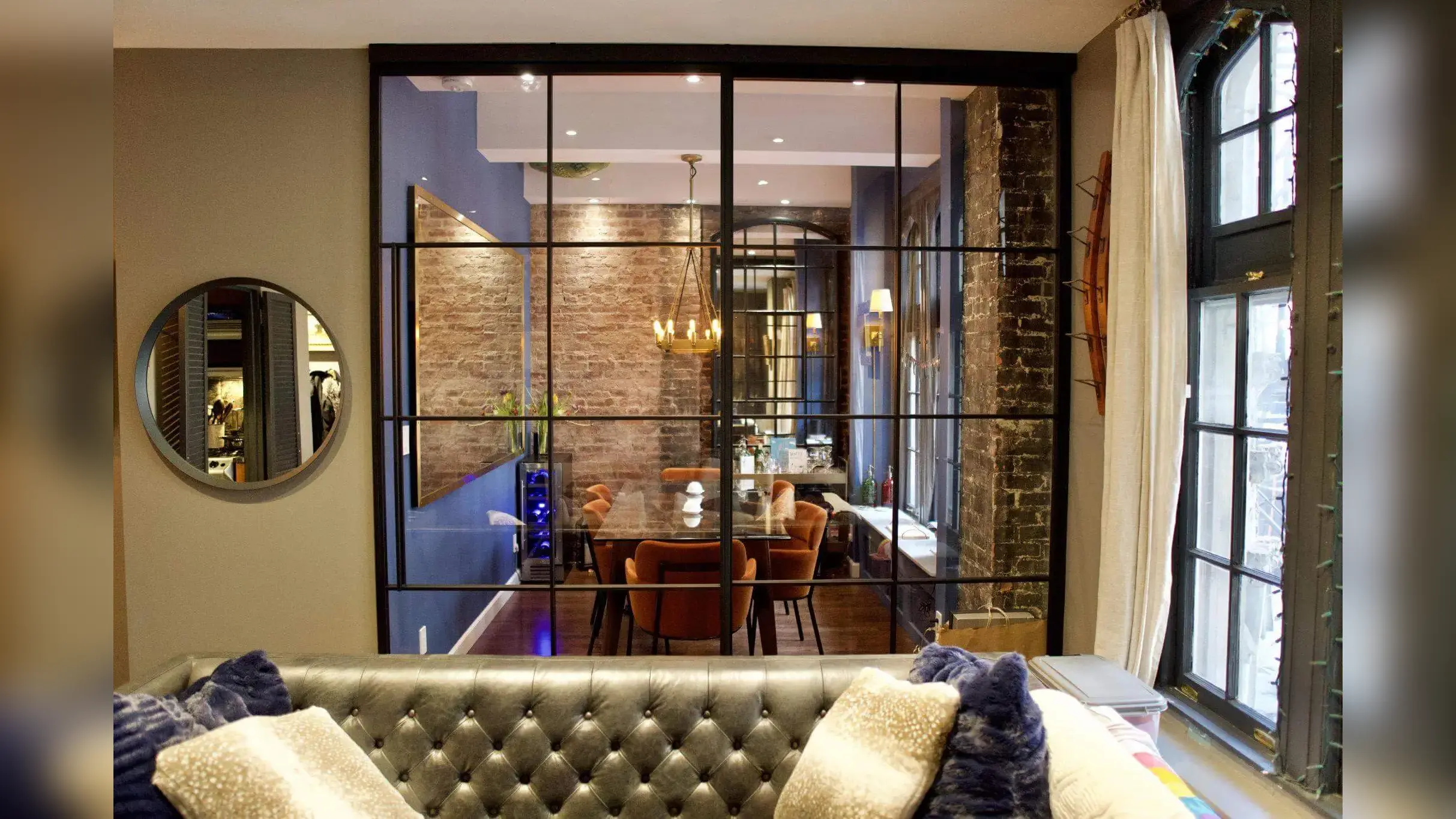 Steel Partition – Sliding Door