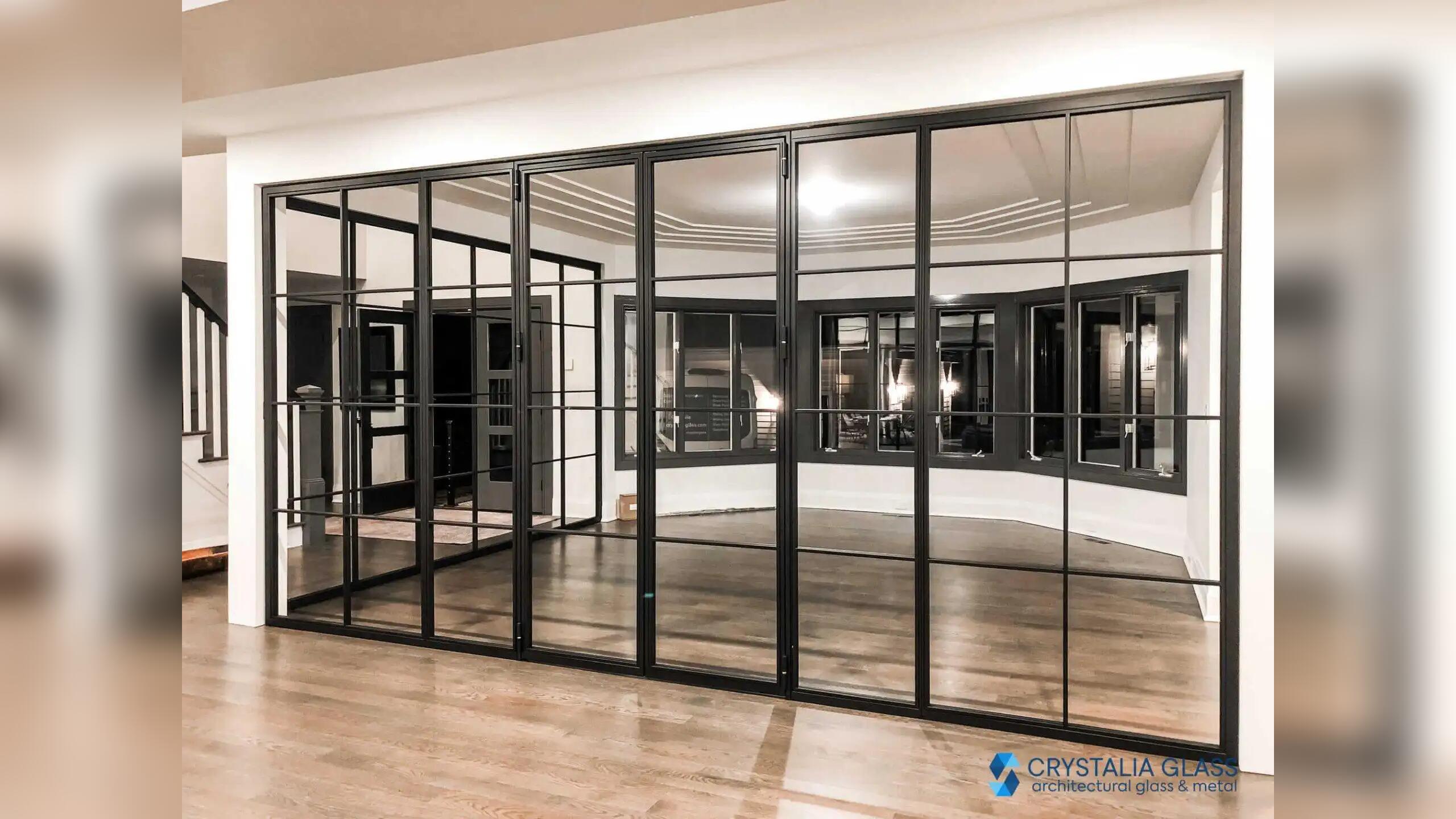 Steel Partition – Swing Doors