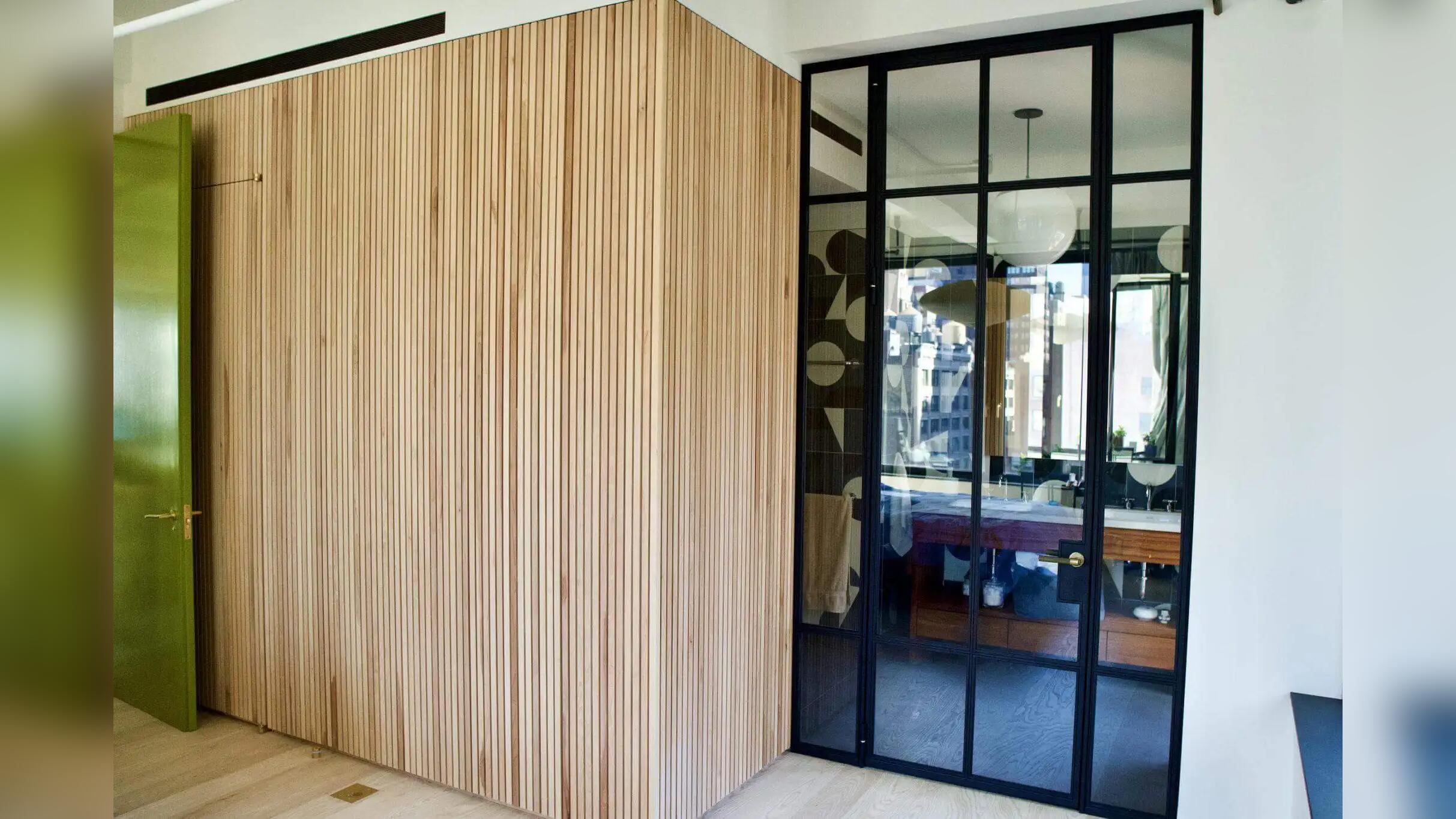 Steel Partition – Swing Doors