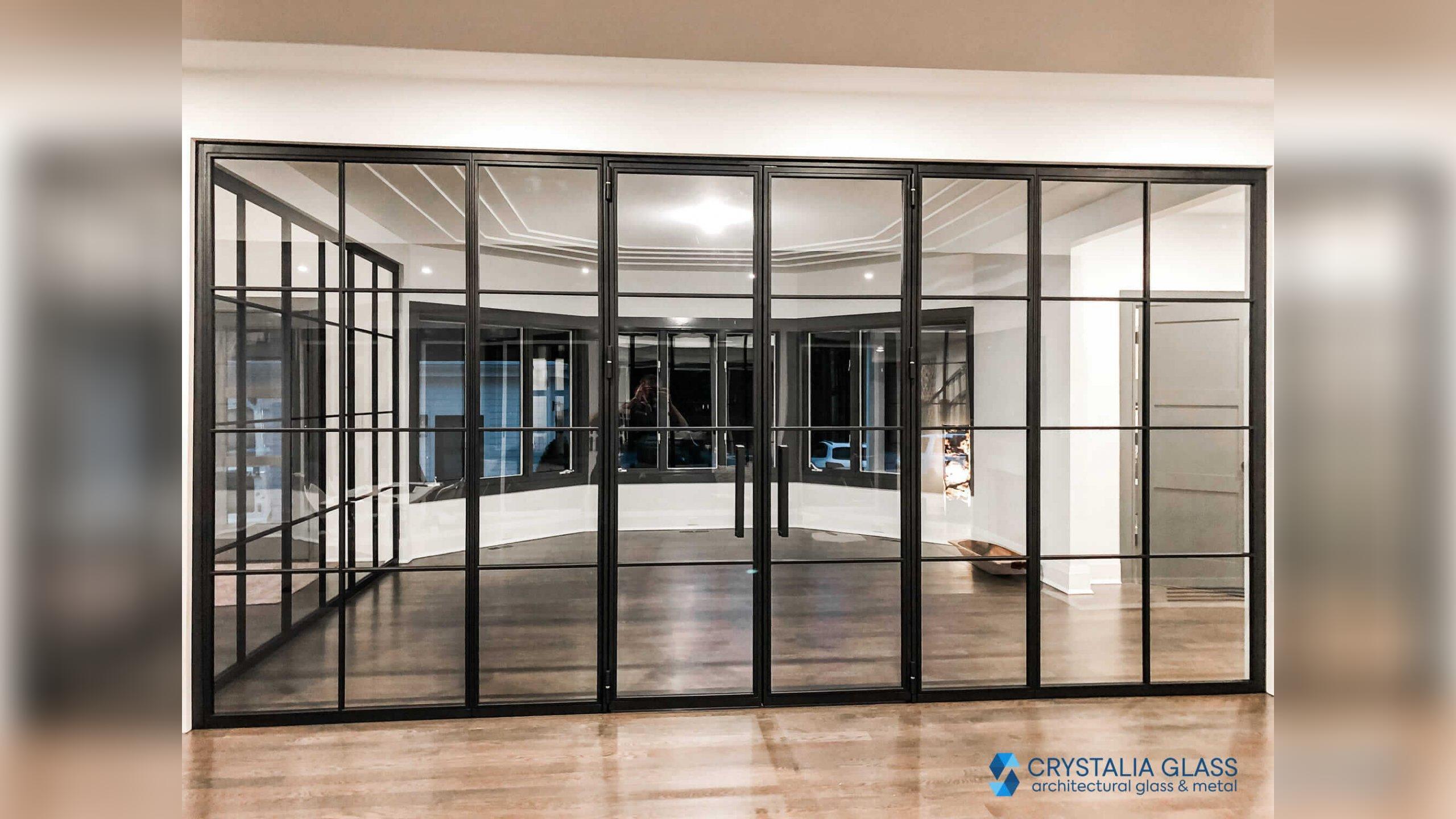 Steel Partition – Swing Doors