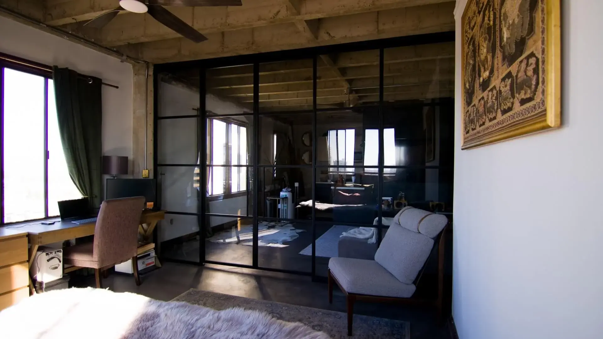 Steel Partition – Sliding