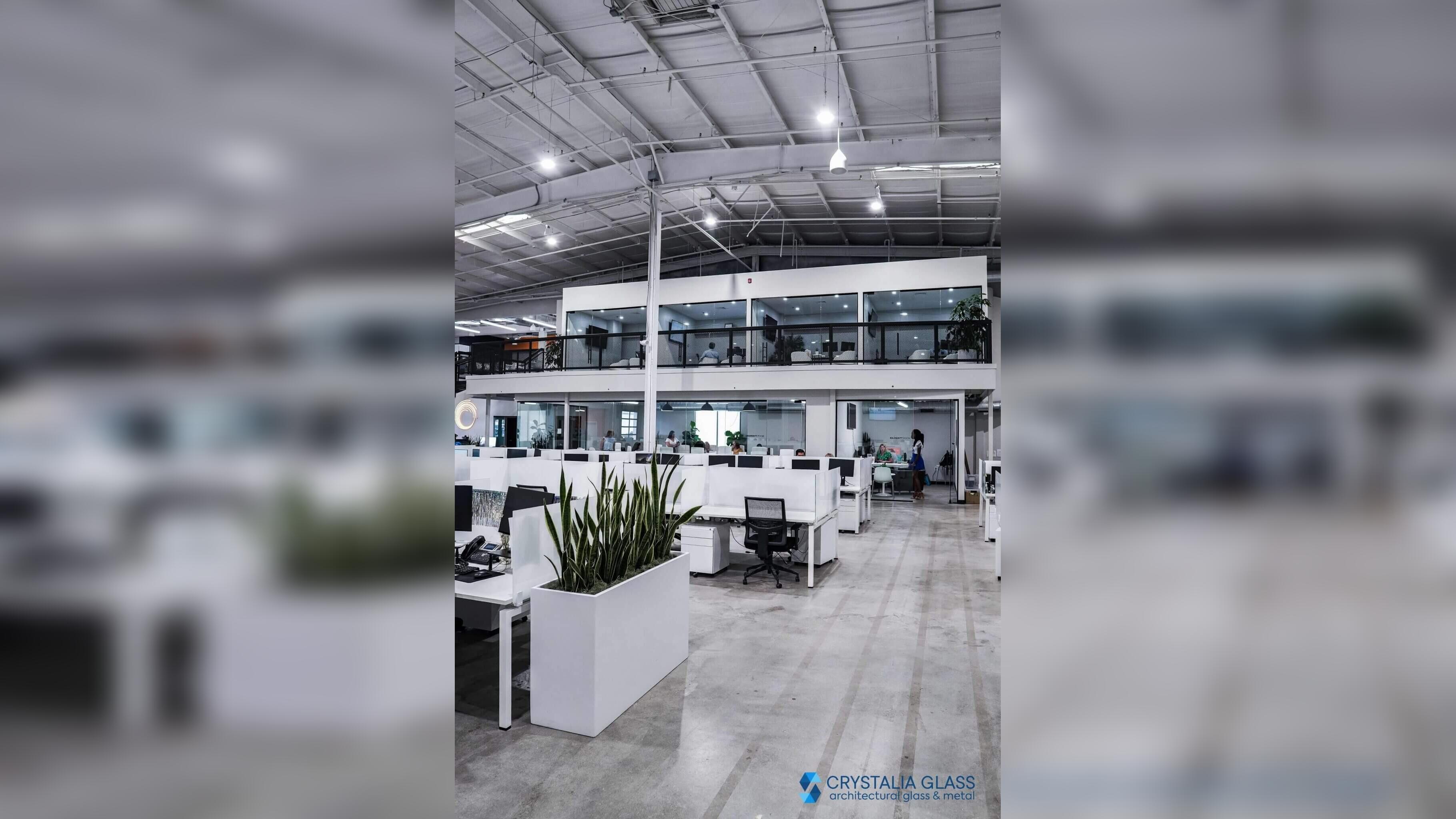 Frameless Partition – Swing Doors