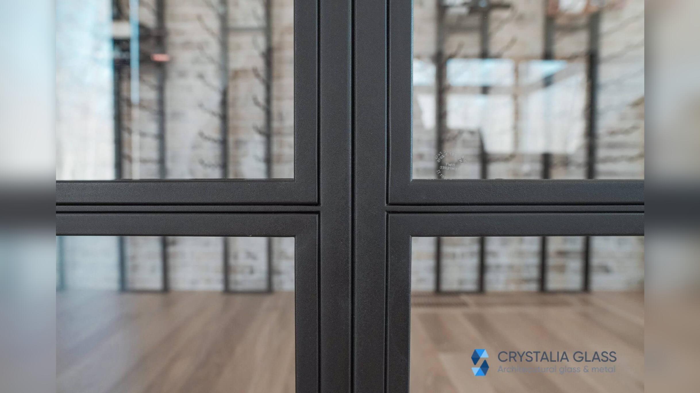 Steel Partition – Swing Door