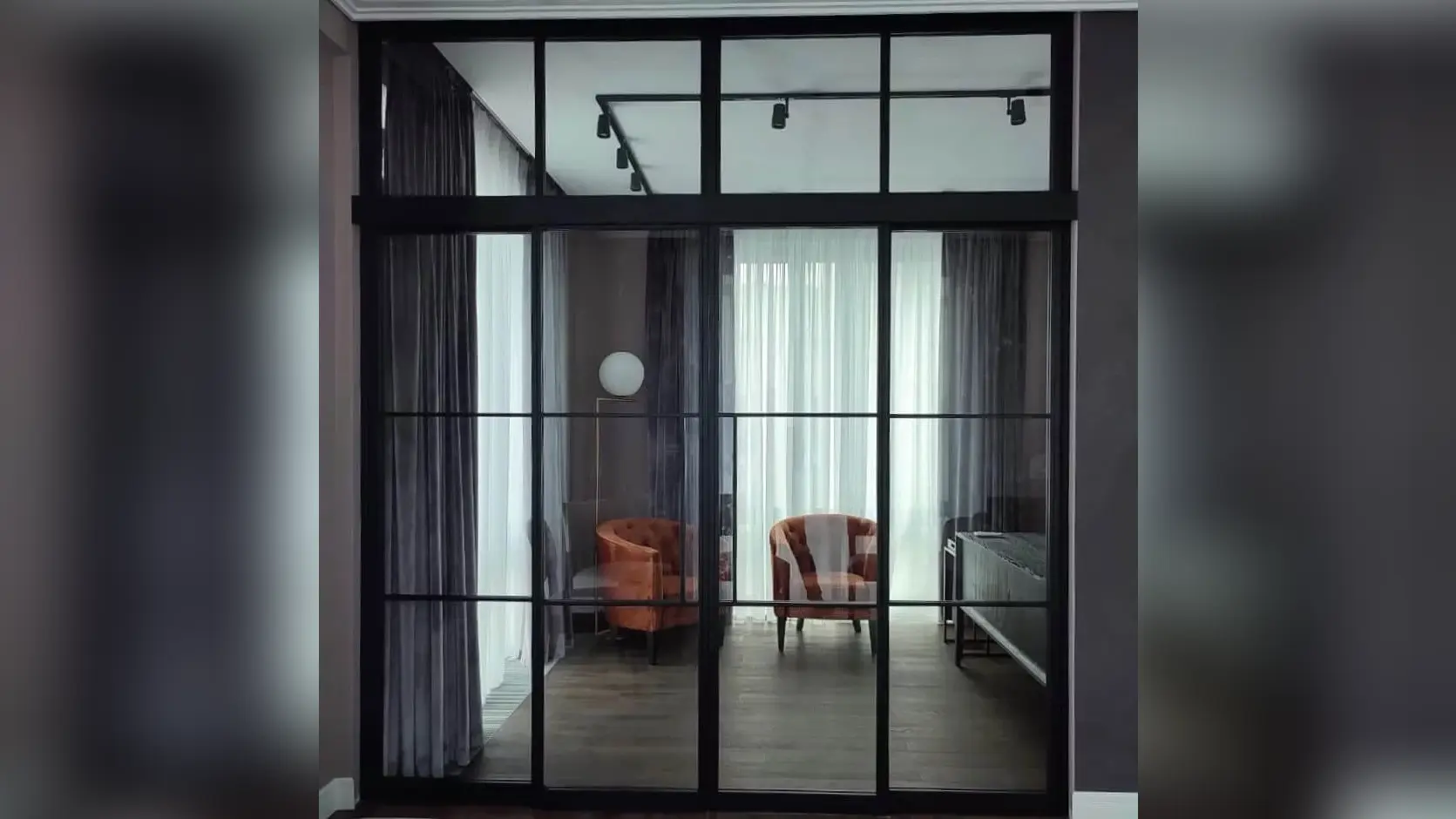 Steel Partition – Sliding Doors