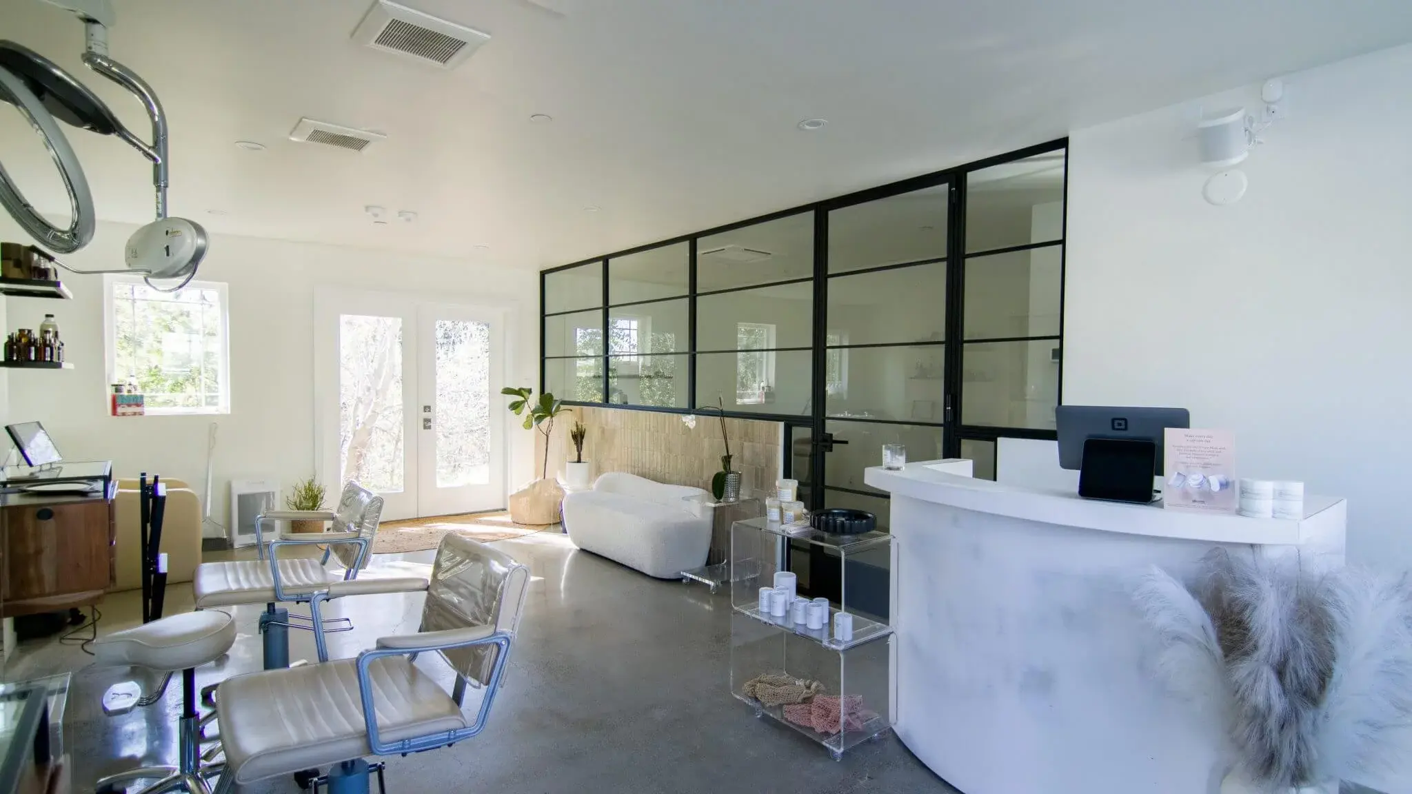 Steel partition – Swing Door