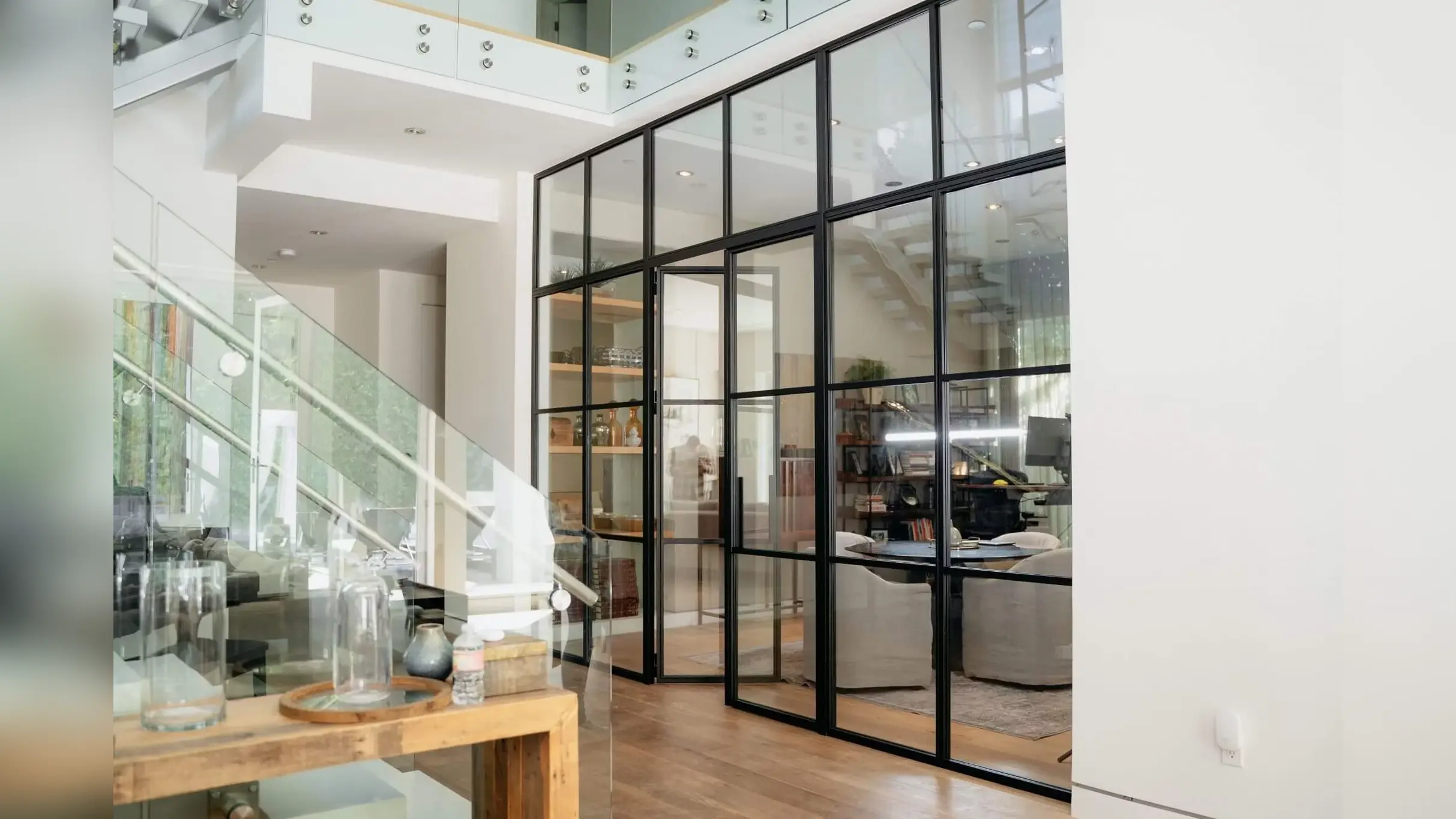 Steel Partitions – Swing Doors