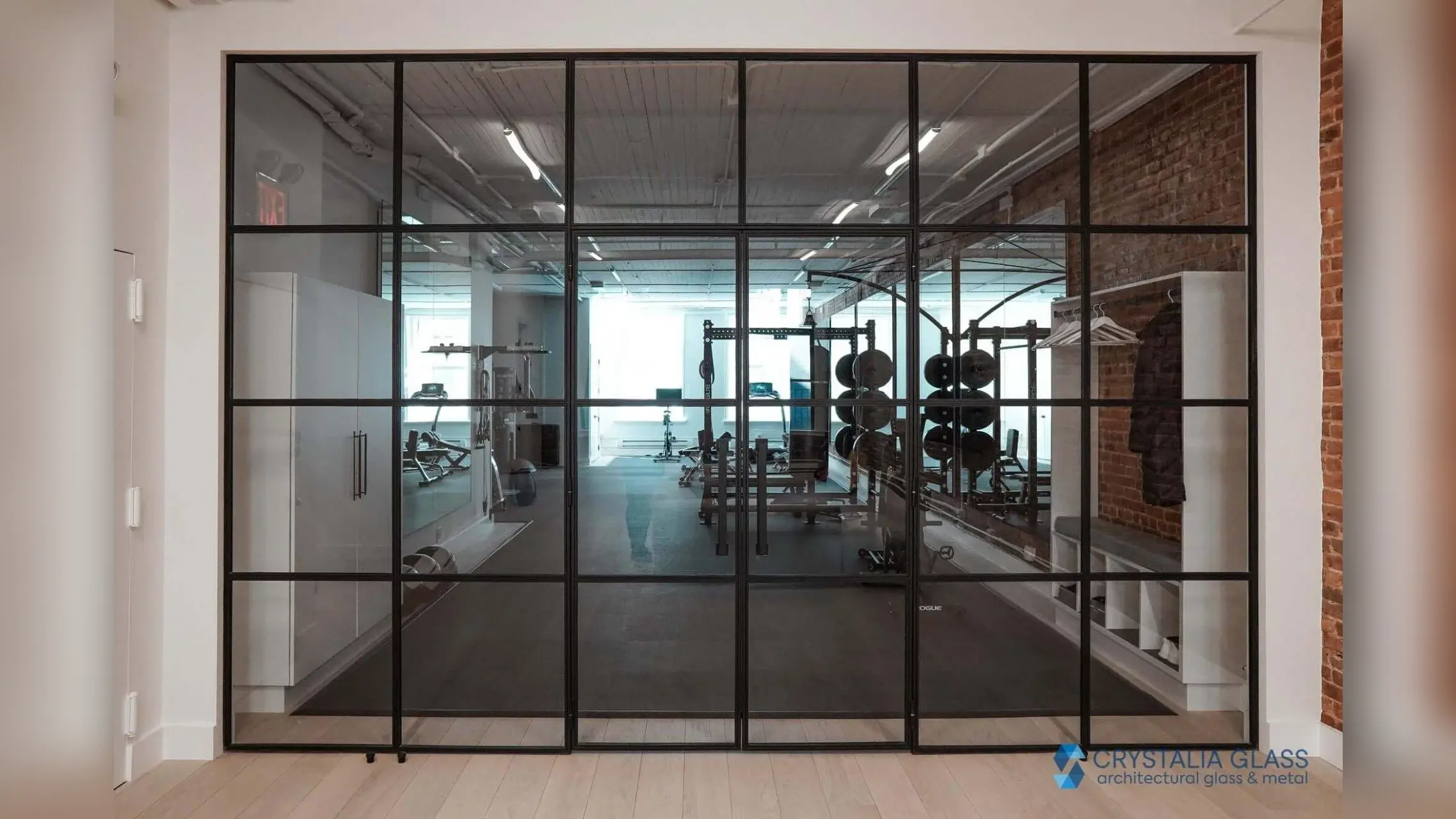 Steel Partition – Swing Doors