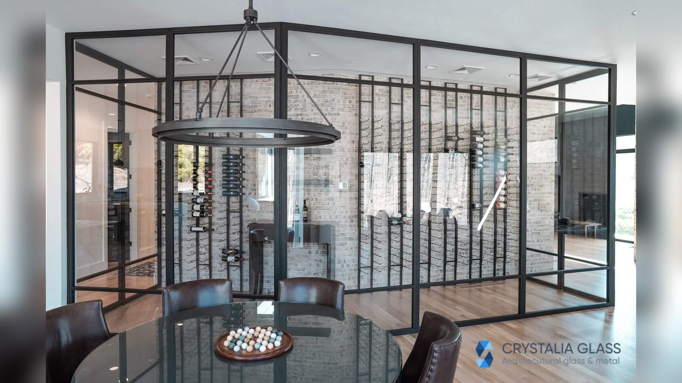 Steel Partition – Swing Door