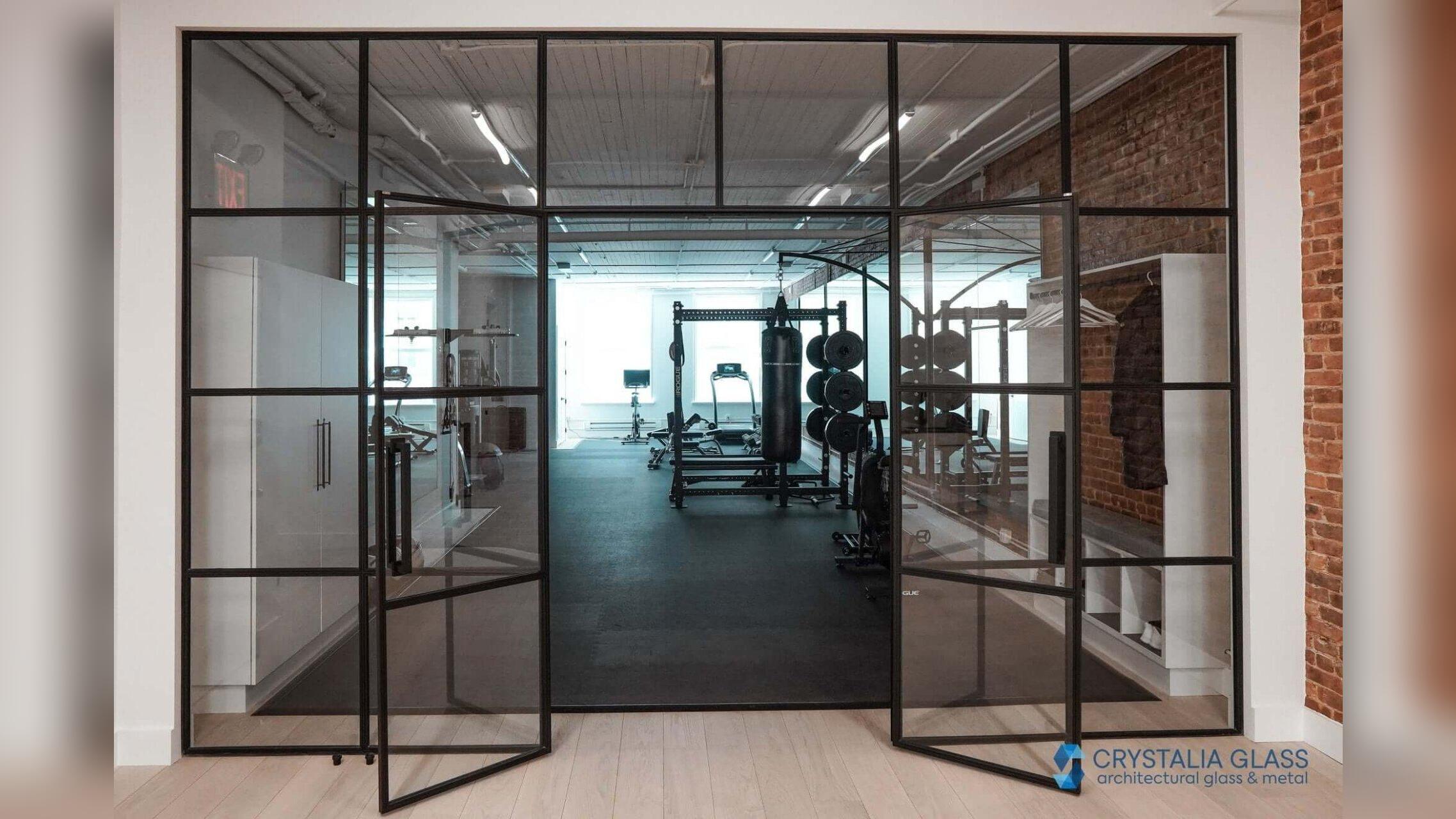 Steel Partition – Swing Doors