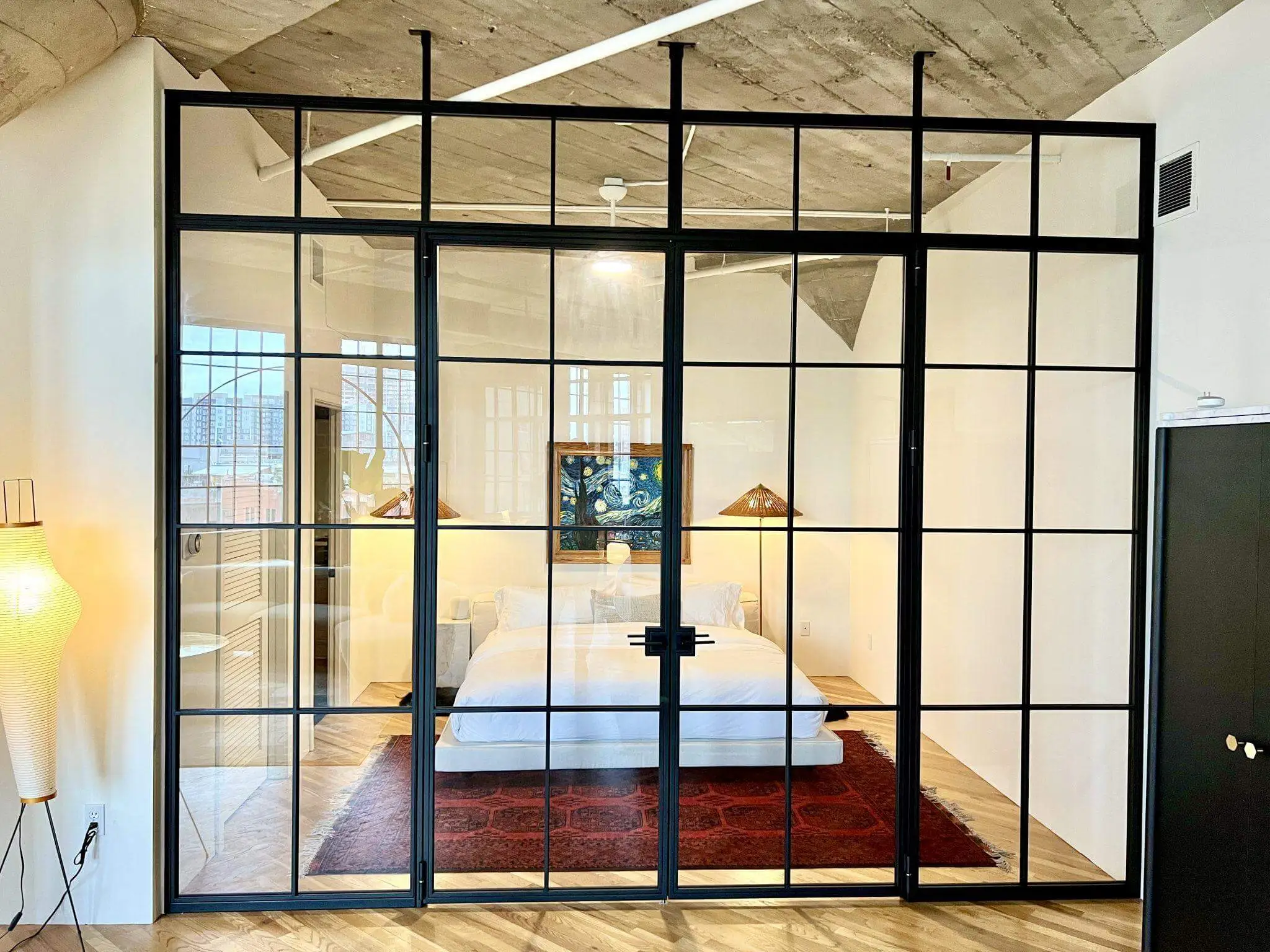 Steel Partition – Swing Doors